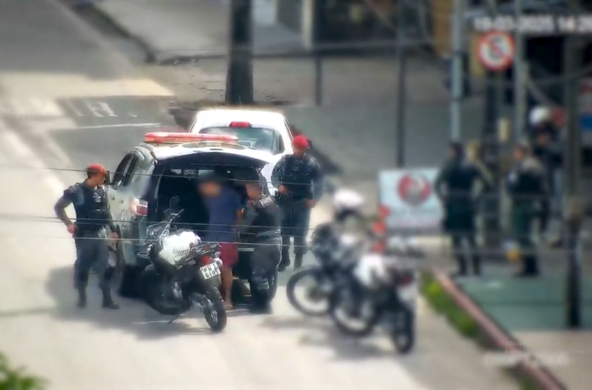 Com ajuda no Nuvid, homem é capturado e veículo roubado recuperado, em Fortaleza